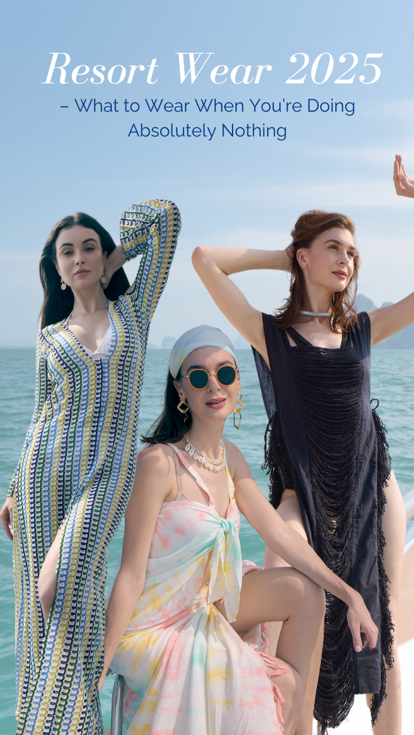 Resort Wear 2025 – What to Wear When You’re Doing Absolutely Nothing