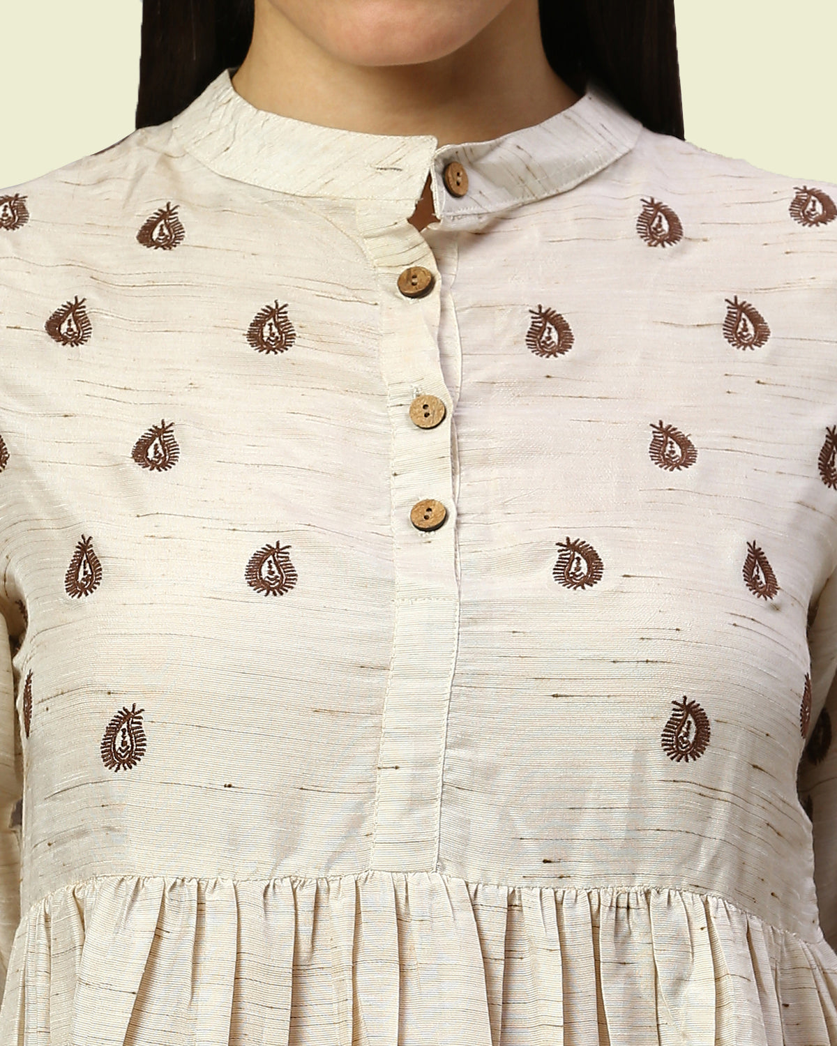 Silk Embroidered Tunic