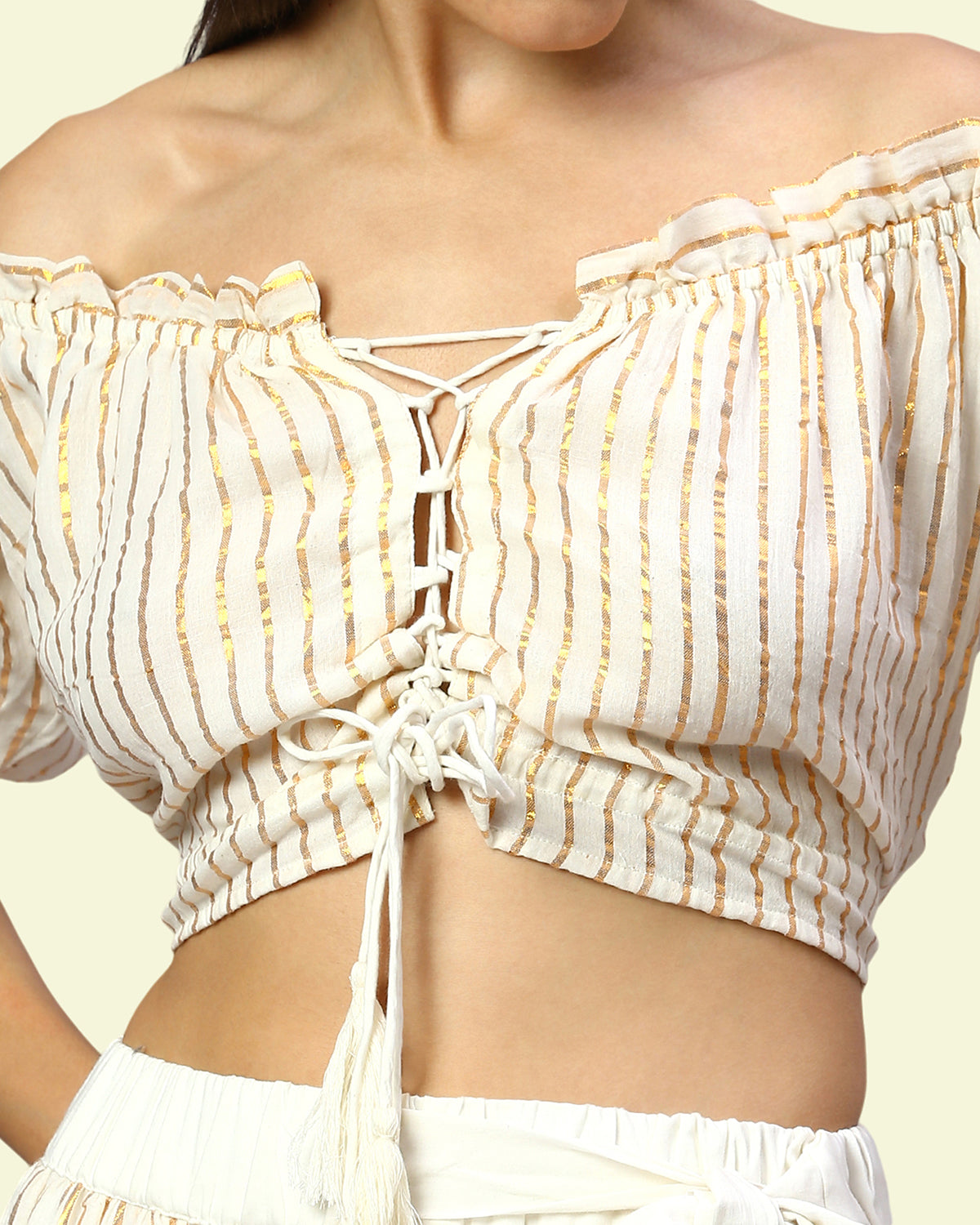 Off Shoulder Co-Ord Set Women