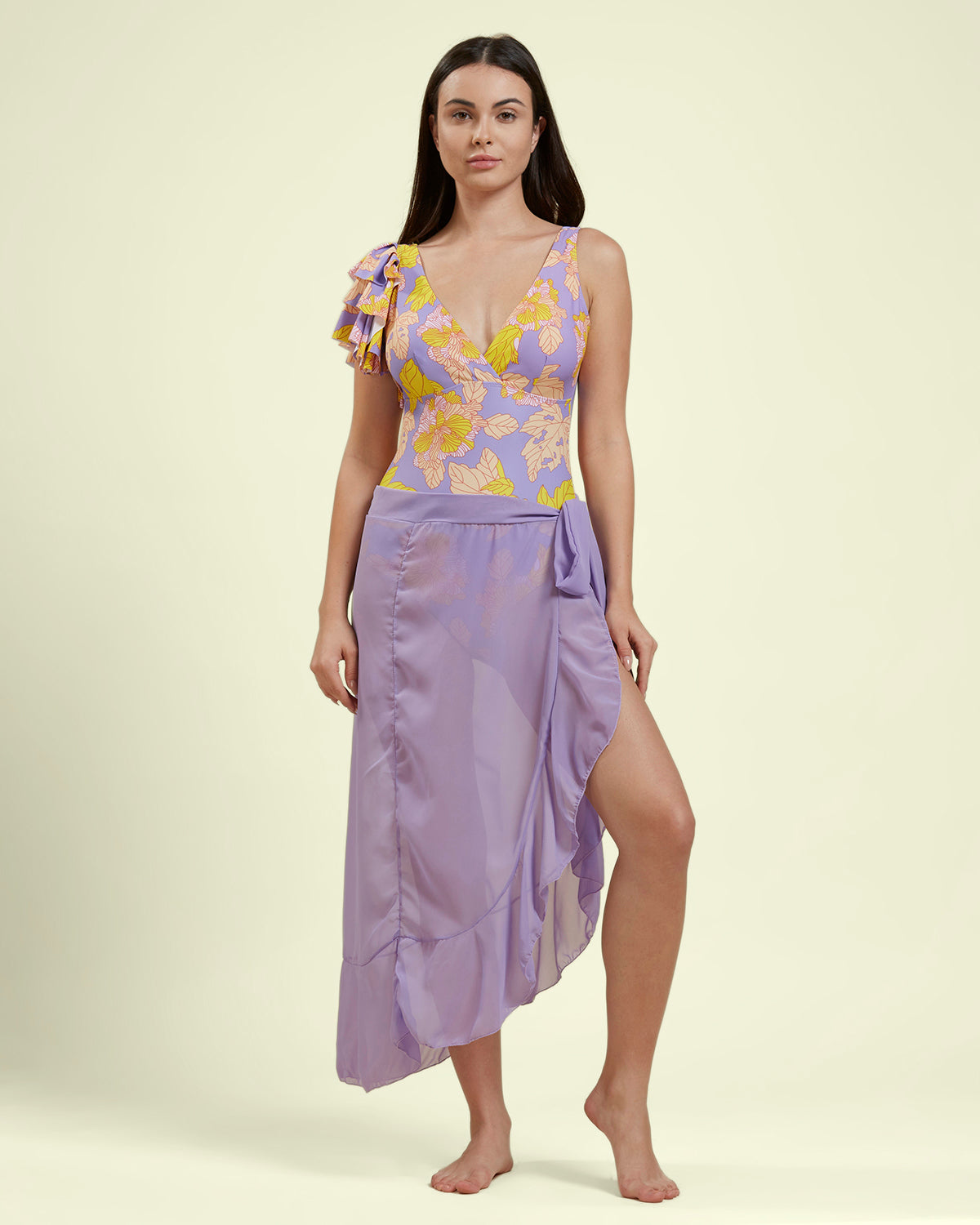 Sunkissed Monokini with Sarong