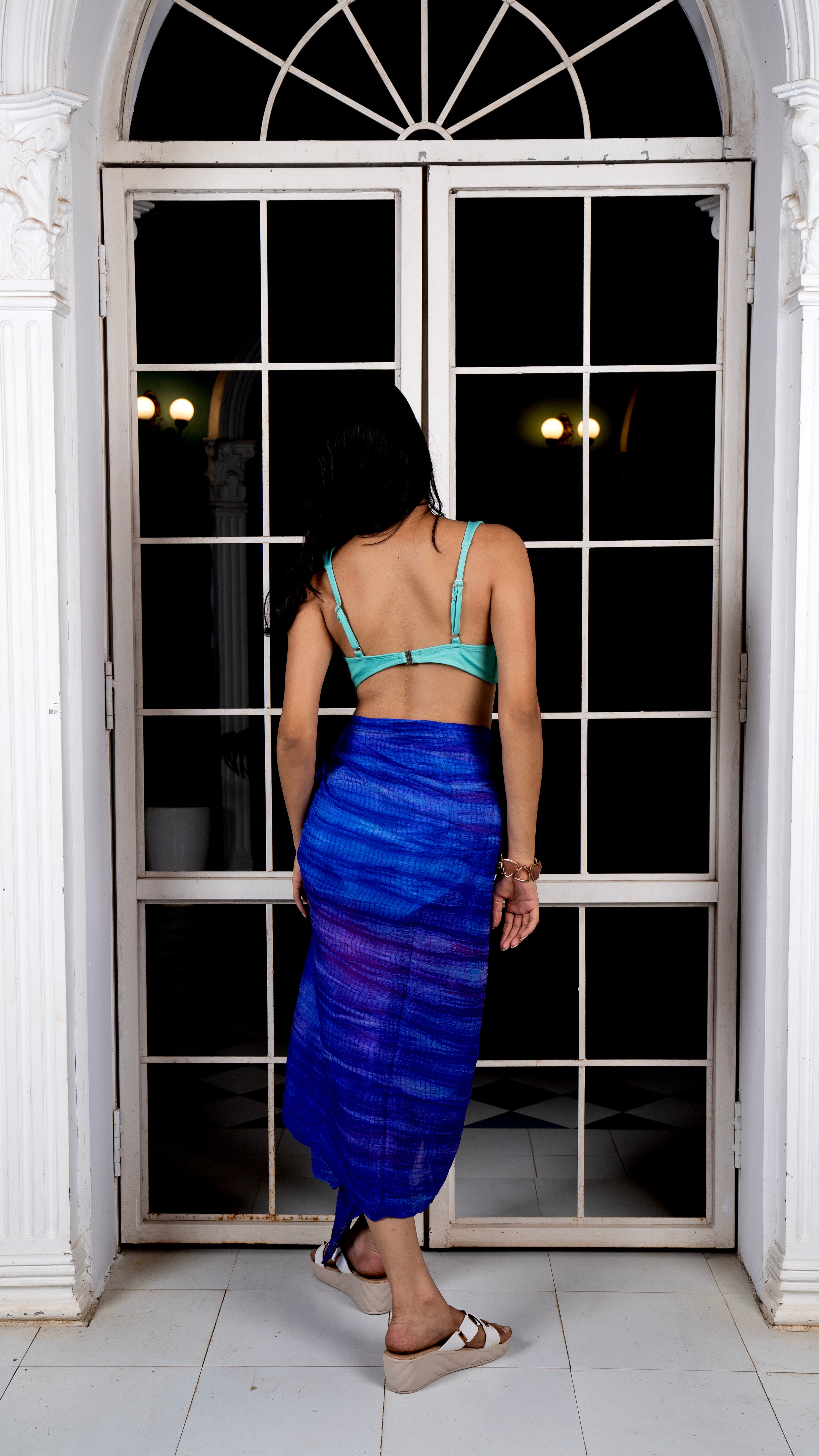 Ultramarine Silk Sarong